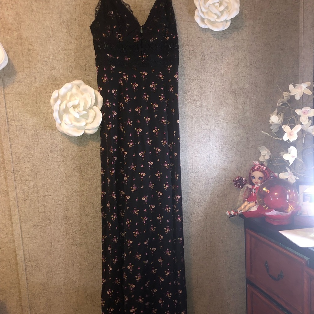 Long floral dress